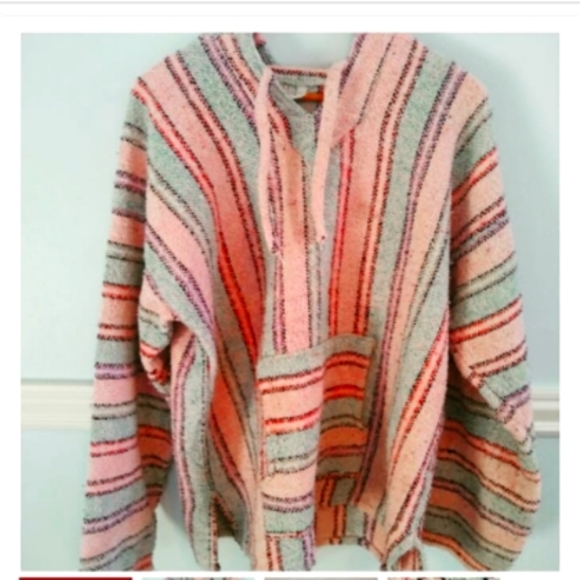 Mexican weaved hoodie. - Picture 1 of 1
